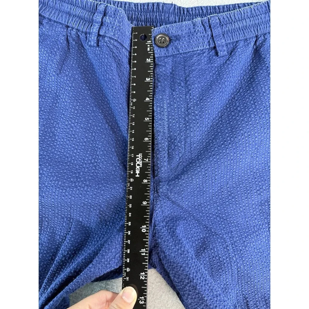 Banana Republic Pants Mens 32x30 Blue Athletic Fit Textured Chino Casual